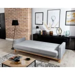 Trosed ALKA 2 . Trosed ALKA 2 ima enostavno obliko ogobateno s prešitim hrbtiščom in ob straneh. Učinek mehkobe in prožnosti je dosežen z uporabo pene