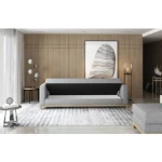 Trosed ALKA . Trosed ALKA ima enostavno obliko ogobateno s prešitim hrbtiščom in ob straneh. Učinek mehkobe in prožnosti je dosežen z uporabo pene T30,