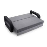 Trosed AXEL . Kavč AXEL je moderen po izgledu in je raztegljiv. Pri raztegnitvi vam pomaga mehanizem. Spalna površina ima Bonell vzmetenje, ki je udobno za