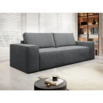 Trosed BECKY 1 . Trosed BECKY je udoben ter lep. Glede na to da ima oblazinjeno hrbtišče, ga lahko postavite kamorkoli. Opremljen je z prostim predalom za