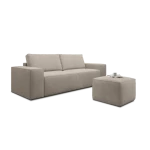 Trosed BECKY 1 . Trosed BECKY je udoben ter lep. Glede na to da ima oblazinjeno hrbtišče, ga lahko postavite kamorkoli. Opremljen je z prostim predalom za