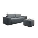 Trosed BECKY 1 . Trosed BECKY je udoben ter lep. Glede na to da ima oblazinjeno hrbtišče, ga lahko postavite kamorkoli. Opremljen je z prostim predalom za