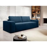 Trosed BECKY . Trosed BECKY je udoben ter lep. Glede na to da ima oblazinjeno hrbtišče, ga lahko postavite kamorkoli. Opremljen je z prostim predalom za