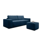 Trosed BECKY . Trosed BECKY je udoben ter lep. Glede na to da ima oblazinjeno hrbtišče, ga lahko postavite kamorkoli. Opremljen je z prostim predalom za