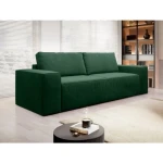 Trosed BECKY . Trosed BECKY je udoben ter lep. Glede na to da ima oblazinjeno hrbtišče, ga lahko postavite kamorkoli. Opremljen je z prostim predalom za