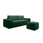 Trosed BECKY . Trosed BECKY je udoben ter lep. Glede na to da ima oblazinjeno hrbtišče, ga lahko postavite kamorkoli. Opremljen je z prostim predalom za