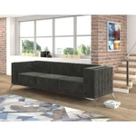 Trosed DALAS . Trosed DALAS je elegantnega videza kateri bo polepšal vsak prostor. Vzmeten je z valovitimi vzmetmi. Narejen je iz visoko elastične