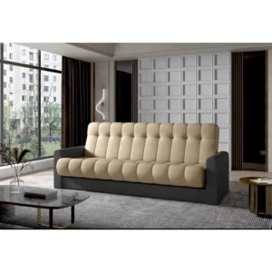 Trosed GABY 2 . Trosed GABY je primeren za vsako dnevno sobo. Vzmet in pena Bonell naredita vsakodnevni počitek izjemno udoben. Velika spalna funkcija, kar