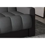 Trosed GABY je primeren za vsako dnevno sobo. Vzmet in pena Bonell naredita vsakodnevni počitek izjemno udoben. Velika spalna funkcija, kar 115 cm x 190 cm