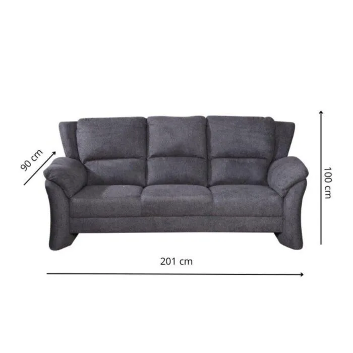 Trosed GUSTO 1 Trosed GUSTO 1 . Trosed GUSTO zagotavlja maksimalno udobje. Trosed je vzmeten z valovitimi vzmetmi. Narejen je iz visoko elastične poliuretanske pene. Okvir