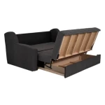 Trosed HANA . Trosed HANA z rokonaslonom je primeren za vsak prostor, kjer potrebujete dodatno ležišče. Je zelo ekonomičen saj ga lahko v hipu raztegnete v