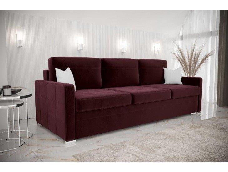 Trosed LAVI je narejen iz izjemno kvalitetne tkanine in ima značilne dekorativne šive na hrbtnih blazinah in stranicah (rokonasloni). Uporaba ozkih stranic