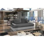 Trosed LILY 3 . Trosed LILY 3 je sedežna garnitura modernih linij. Je udobna in kvalitetna, dobavljiva v treh barvah. Raztegljiva je tudi v udobno ležišče,