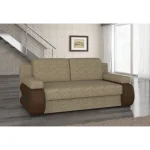 Trosed LIZA 1 . Trosed LIZA 1 je garnitura modernih linij. Je udobna in kvalitetna, saj je narejena iz trpežnega blaga in umetnega usnja. Raztegljiva je v