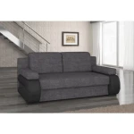 Trosed LIZA 2 . Trosed LIZA 2 je garnitura modernih linij. Je udobna in kvalitetna, saj je narejena iz trpežnega blaga in umetnega usnja. Raztegljiva je v