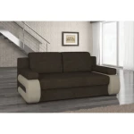 Trosed LIZA . Trosed LIZA je garnitura modernih linij. Je udobna in kvalitetna, saj je narejena iz trpežnega blaga in umetnega usnja. Raztegljiva je v udobno