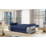 Trosed LIZA 4 . Trosed LIZA 4 je garnitura modernih linij. Je udobna in kvalitetna, saj je narejena iz trpežnega blaga. Raztegljiva je v udobno ležišče in