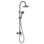 TUŠ SISTEM INTER CERAMIC ALISADO SILIKON/MEDENINA MAT ČRNA