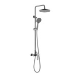 TUŠ SISTEM INTER CERAMIC S TUŠ ROČKO 5 FUNKCIJ GUN SIVA