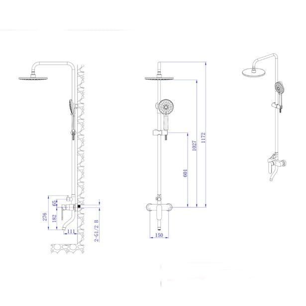 tus-sistem-inter-ceramic-z-tus-rocko-5-funkcij-gun-siva-3529863-2 TUŠ SISTEM INTER CERAMIC Z TUŠ ROČKO 5 FUNKCIJ GUN SIVA - slika 6