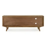 TV regal 2A SHERMAN . TV regal 2A SHERMAN, s kovinskimi ročaji in okvirjem ter nogami iz mangovega lesa je čudovita kombinacija naravnega in industrijskega