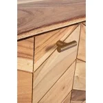 TV regal 3A RAIDA je narejen v kakovostnega lesa, ki zagotavlja dolgo življenjsko dobo TV regala. Ima stabilne kovinske noge. Material: - Les - Kovina