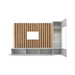 TV regal HALA . TV regal HALA je regal mimo katerega noben ljubitelj minimalističnega stila ne bo šel ravnodušno. Je kombinacija preproste in vizualno