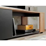 TV regal HAZE 1 . TV regal HAZE 1 je kvaliteten ter moderen regal po izjemni ceni. Zaradi svojega preprostega ter minimalističnega izgleda se bo prilegel v