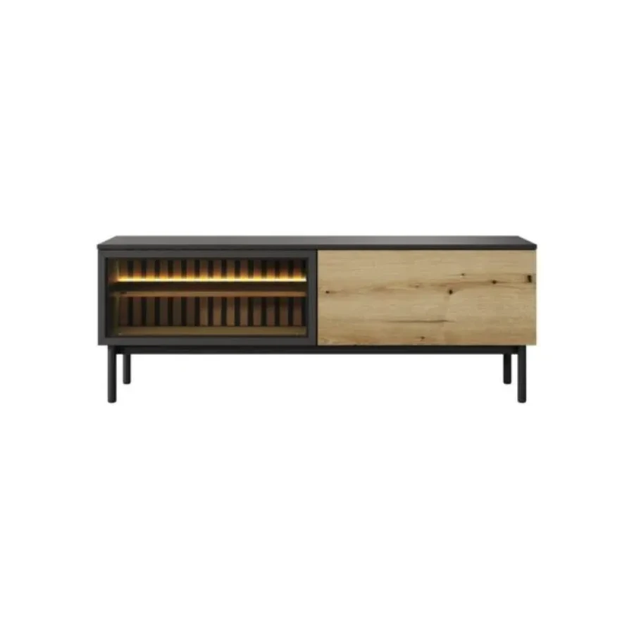 TV regal LANASA 150 . Tv regal LANASA 150, je eleganten kos pohištva, ki popestri vaš prostor s svojim luksuznim dizajnom. Narejen je iz kakovostnih