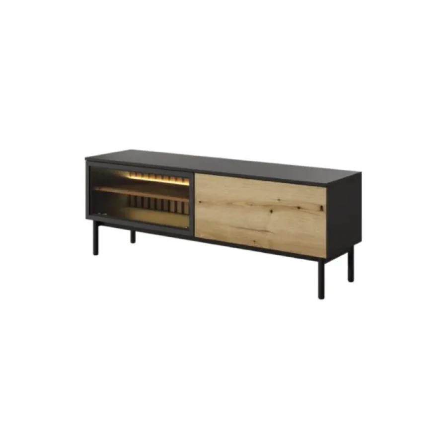 TV regal LANASA 150 . Tv regal LANASA 150, je eleganten kos pohištva, ki popestri vaš prostor s svojim luksuznim dizajnom. Narejen je iz kakovostnih