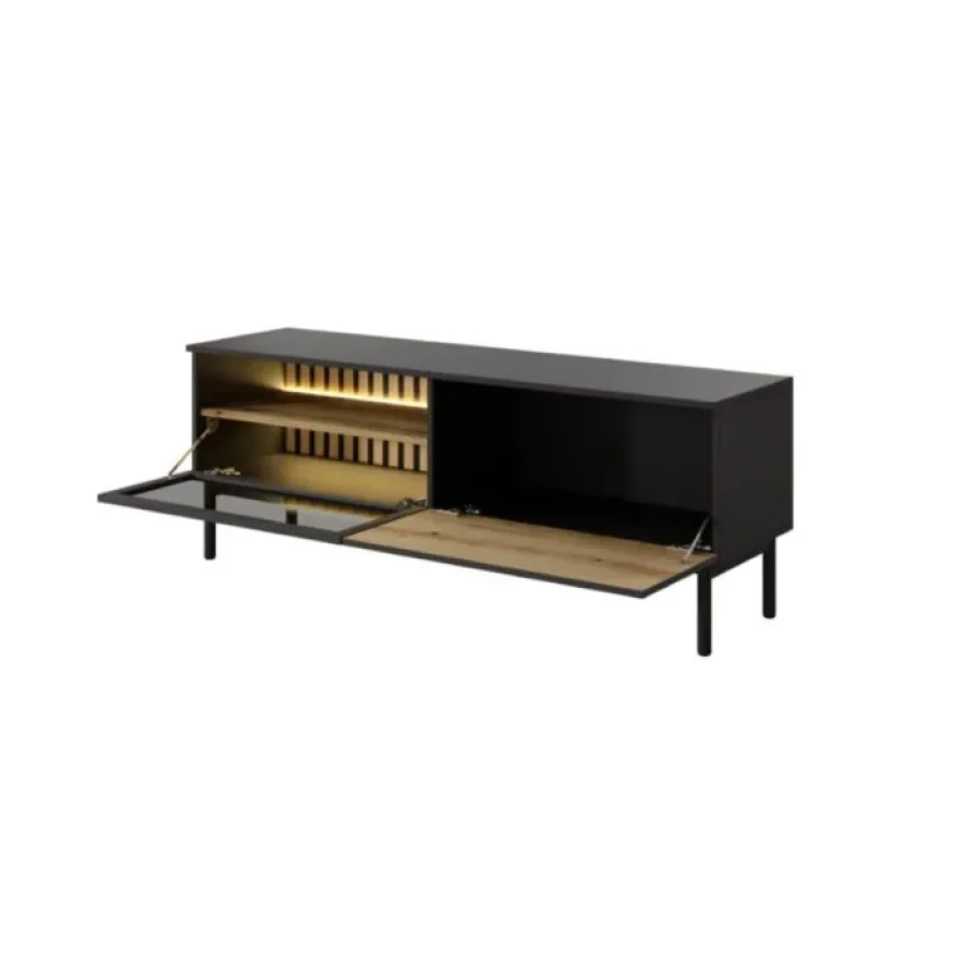 TV regal LANASA 150 . Tv regal LANASA 150, je eleganten kos pohištva, ki popestri vaš prostor s svojim luksuznim dizajnom. Narejen je iz kakovostnih
