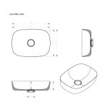 UMIVALNIK KOLPA SAN LUX 500 KERROCK ON GLOSS - slika 8