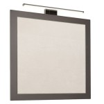 UMIVALNIŠKA ENOTA FEROTEHNA ETERNITY 70 GRAFIT MAT SR OGLEDALO S SVET. IN VTIČ.