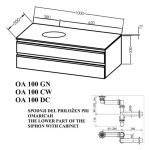 UMIVALNIŠKA ENOTA KOLPA SAN OA 100 DC ALEXIS BREZ UMIVALNIKA - slika 7