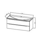 UMIVALNIŠKA ENOTA KOLPA SAN OUT 110 WH TARA BELA MAT 2 PREDALA - slika 6