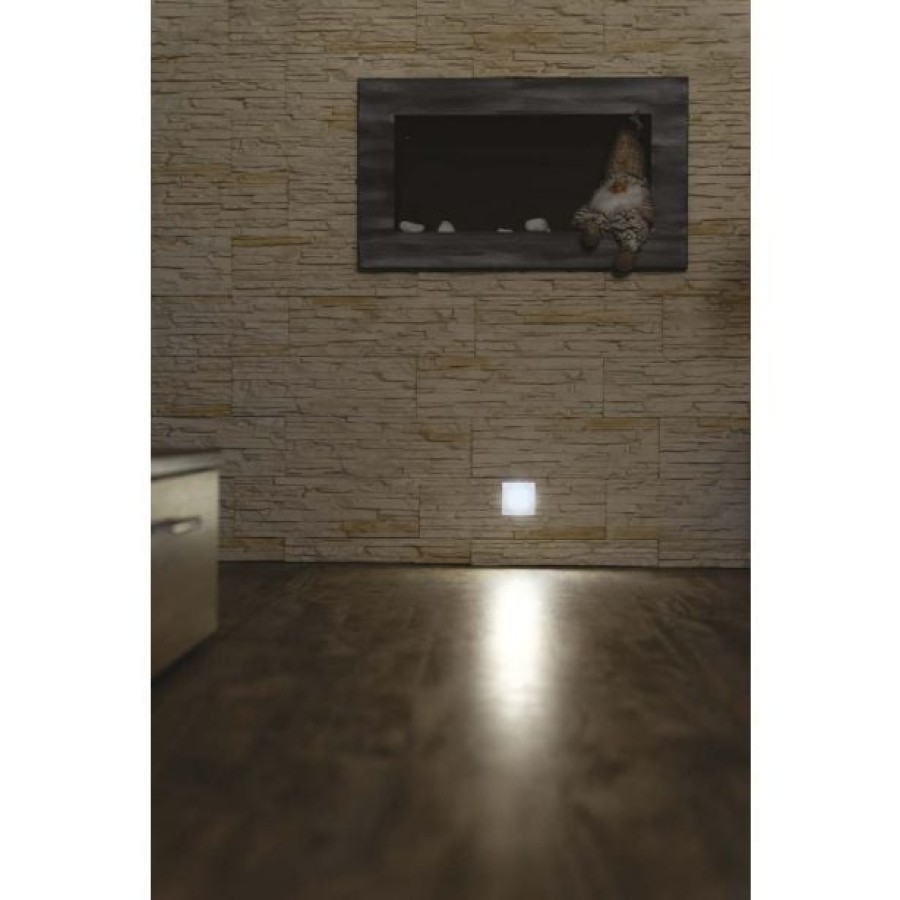VGRADNA VRTNA SVETILKA EMOS ORIENTACIJSKA 1.5W, NW KVADRATNA, AL, LED - slika 2