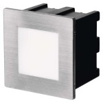 VGRADNA VRTNA SVETILKA EMOS ORIENTACIJSKA 1.5W, NW KVADRATNA, AL, LED