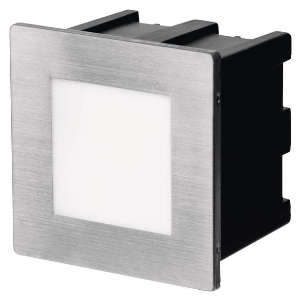 VGRADNA VRTNA SVETILKA EMOS ORIENTACIJSKA 1.5W, NW KVADRATNA, AL, LED VGRADNA VRTNA SVETILKA EMOS ORIENTACIJSKA 1.5W, NW KVADRATNA, AL, LED