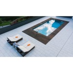 VGRADNI BAZEN PLANET POOL EASYPOOL PLUS 7X3.5X1.5 M VOGALNO STOPNIŠČE - slika 2