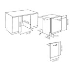 VGRADNI POMIVALNI STROJ CANDY CI 6C4F1PA - slika 42