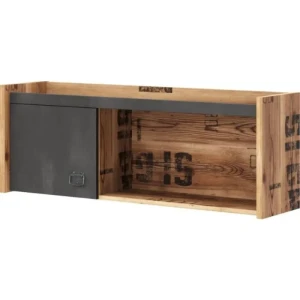 Viseča omarica FERGO . Viseča omarica FERGO je primerna za vsak prostor. Je unikatnega dizajna in izgleda, ki bo popestril vsako sobo. Na levi strani ima