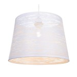 VISEČA SVETILKA BECCA 1XE27 BELA - slika 6