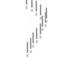 VISEČA SVETILKA MILAGRO ICE 12W LED ML6162 - slika 7