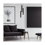 VISEČA SVETILKA MILAGRO JOKER ČRNA/KROM 3XGU10 MLP8916 - slika 8