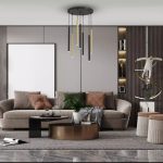 VISEČA SVETILKA MILAGRO MONZA MEDENINA 7XG9 LED MLP8843 - slika 6