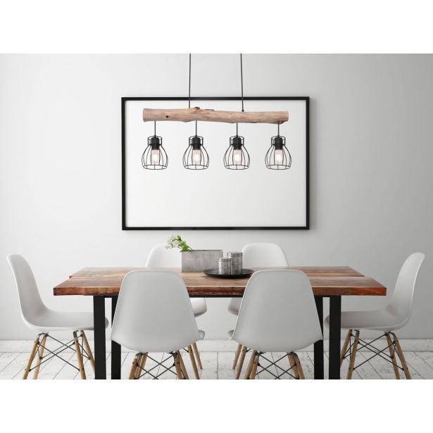 viseca-svetilka-mina-4xe27-les-crna-3081326-3 VISEČA SVETILKA MINA 4XE27 LES / ČRNA - slika 8