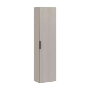 Visoka kopalniška omarica ILONA 35D . Visoka omara ILONA v kašmir barvi. Narejena je iz lainirane plošče debeline 16mm. Vsebuje mehko zapiranje. Barva: -