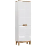 Kopalniški blok ALI je možno naročiti v kompletu (kopalniški bloki ALI) ali pa po posameznih elementih po vaši izbiri. Visoka omara ALI 60D je sodobna in