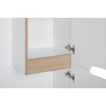 Visoka omara ALI 60D 2 . Kopalniški blok ALI je možno naročiti v kompletu (kopalniški bloki ALI) ali pa po posameznih elementih po vaši izbiri. Visoka