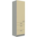 Visoka omara ELITE 60D 4 . Kuhinjo ELITE je možno naročiti v kompletu (kuhinjski bloki ELITE) ali pa po posameznih elementih po vaši izbiri. Visoka omara